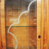 Old art deco 2-door showcase