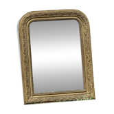 Louis Philippe mirror with a gold frame 69x54cm