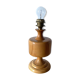 Vintage lamp in light wood