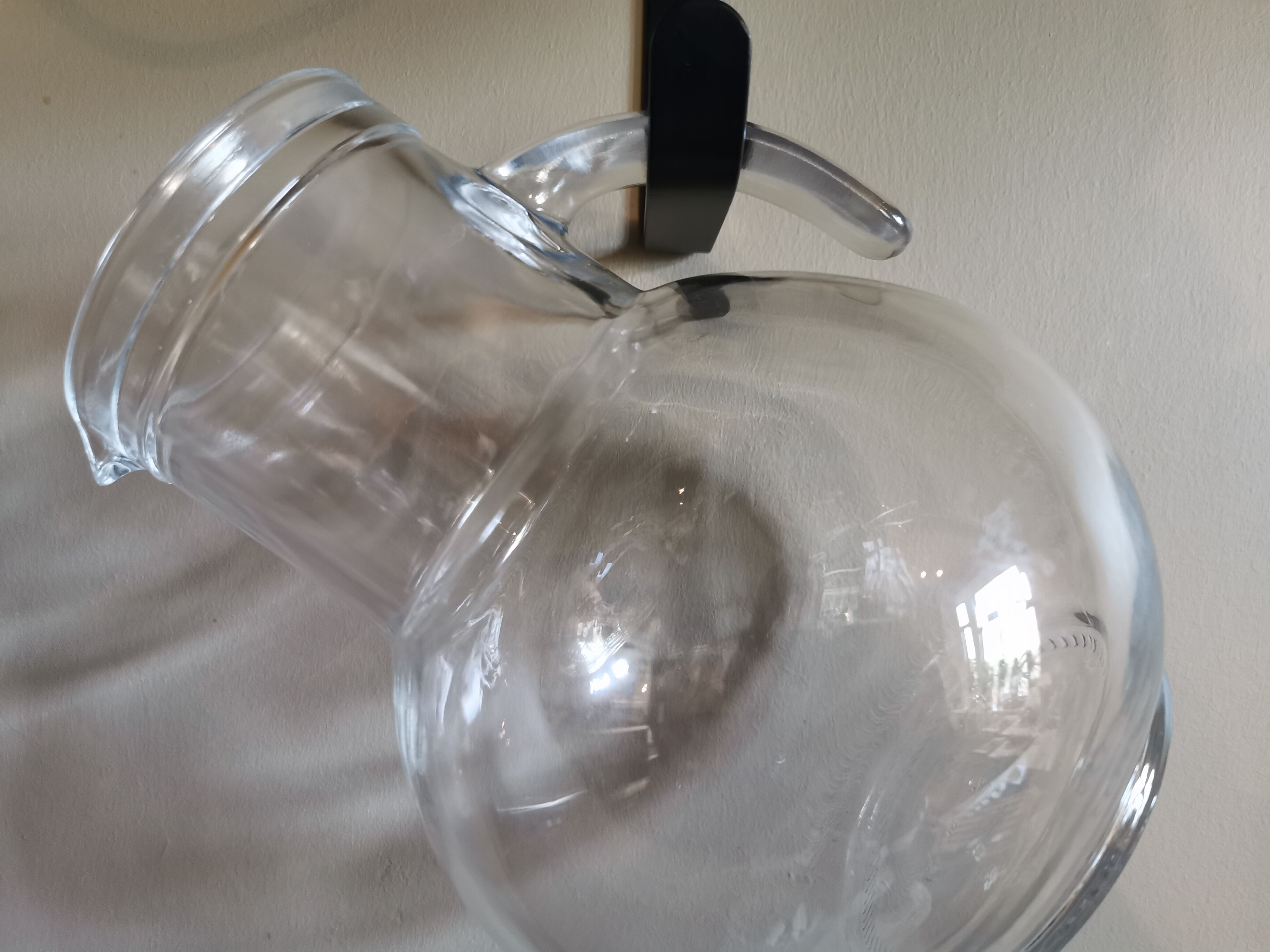 Vintage glass pitcher