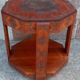Coffee table (tea table) and stools x 4, 1960s.