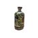 Antique Persian Qajar Ceramic Round Bottle, Circa 1900
