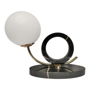 lampe moderniste marbre