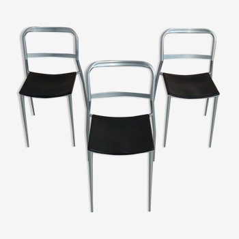 Postmodern Dining Chairs by Maurizio Peregalli for Zeus Collezione 1980's.