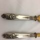 Old cake service cutlery