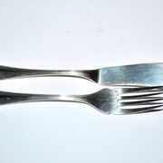 Christofle Spatours 12-piece fish cutlery set: 6 forks + 6 fillet knives
