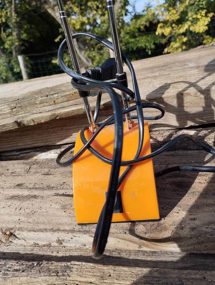 Lampe de bureau / chevet télescopique – col de cygne – années 70/80