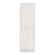 Tapis marocain fait main blanc neutre 2x7, 66x216 cm