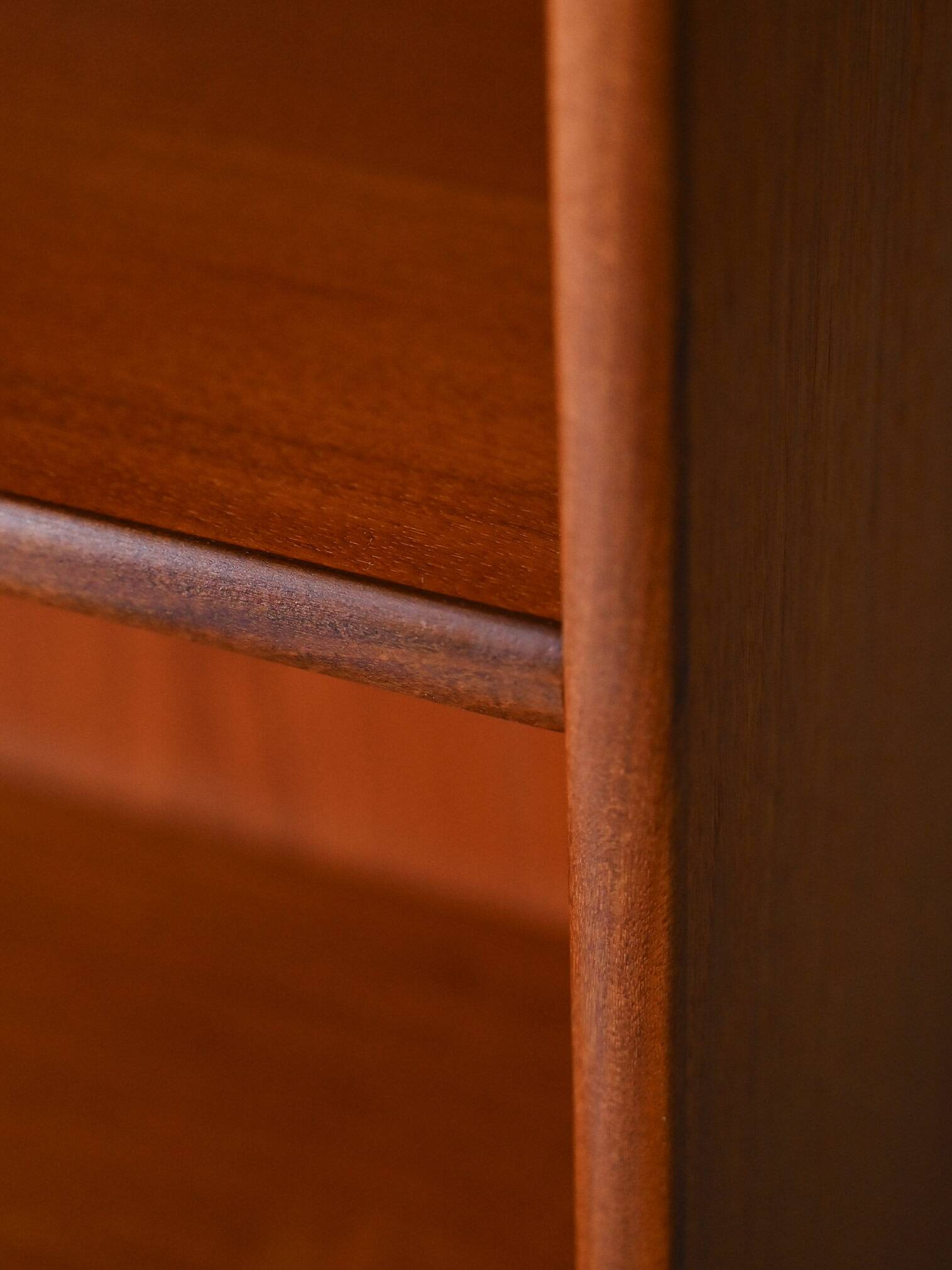 Scandinavian 2-door bookcase, 1960s