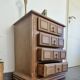 Oak and pine chest of drawers, 1950s.