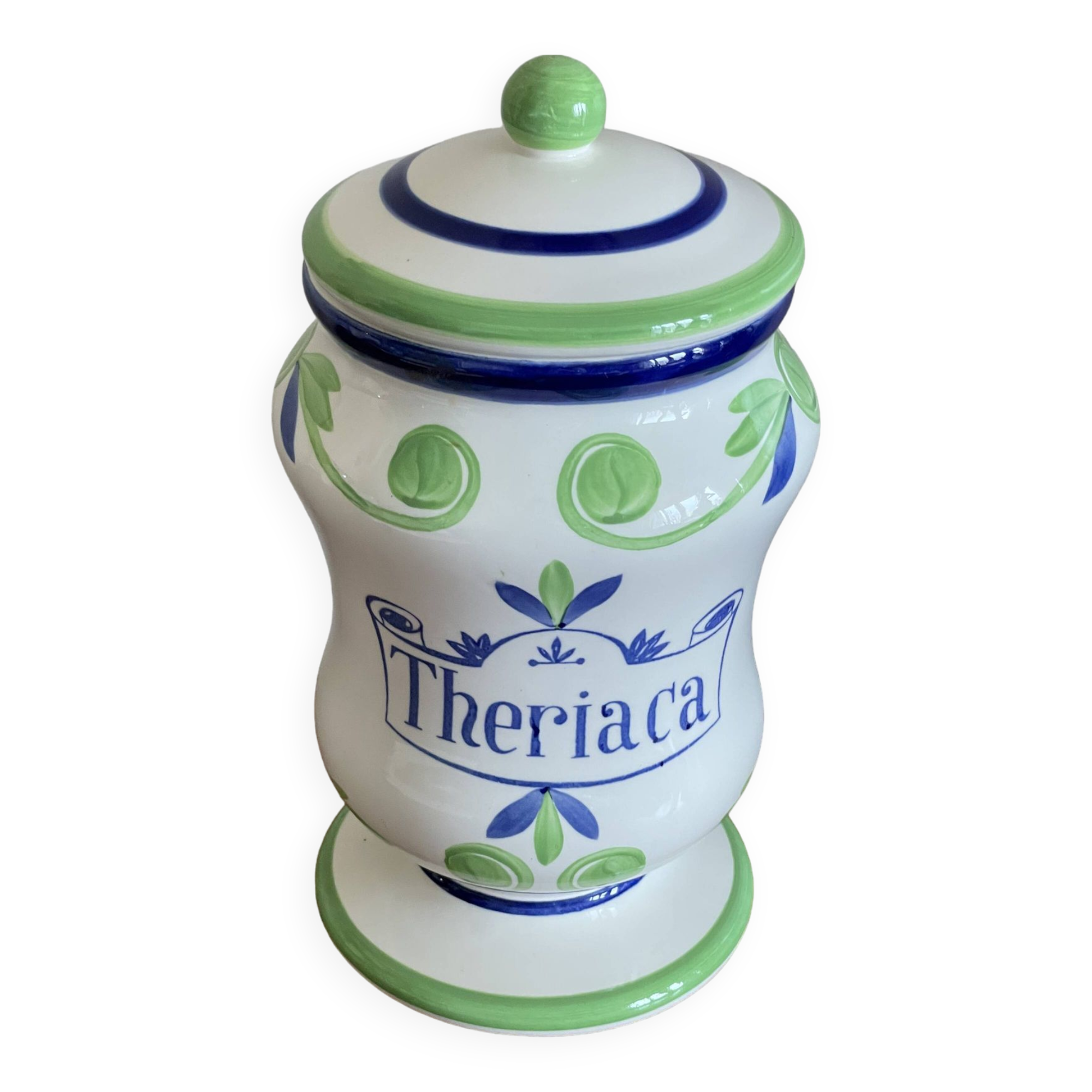 Pot apothicaire Gien Theriaca