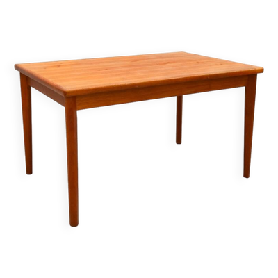 Table à manger extensible en teck danoise par brdr furbo années 1960