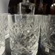 6 whisky glasses and 1 crystal decanter