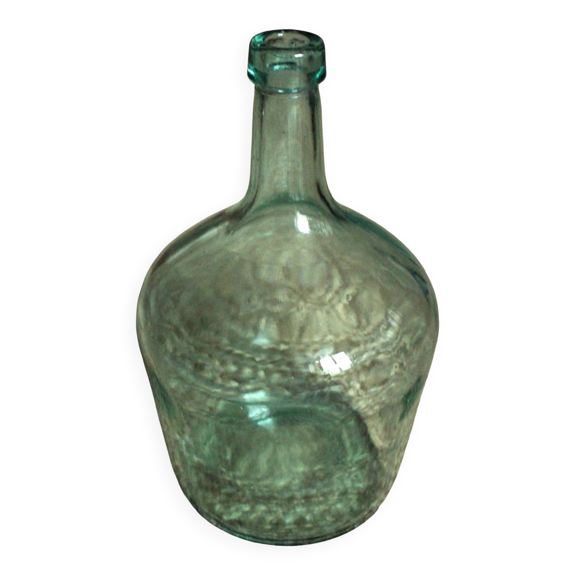 Dame Jeanne Bonbonne verre vert 2 L