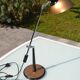 Lampe de bureau articulée Aluminor années 80