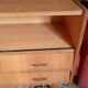 Meuble vitrine commode pied fuseau
