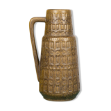 Vase West Germany vert olive