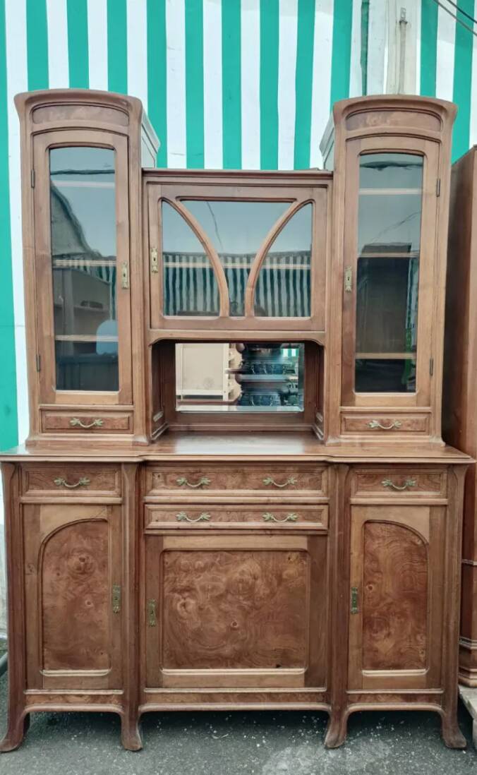 Art Nouveau 2-piece buffet