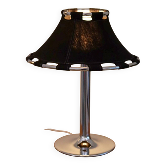 Chrome table lamp by Anna Ehrner for Ateljé Lyktan, 1970s