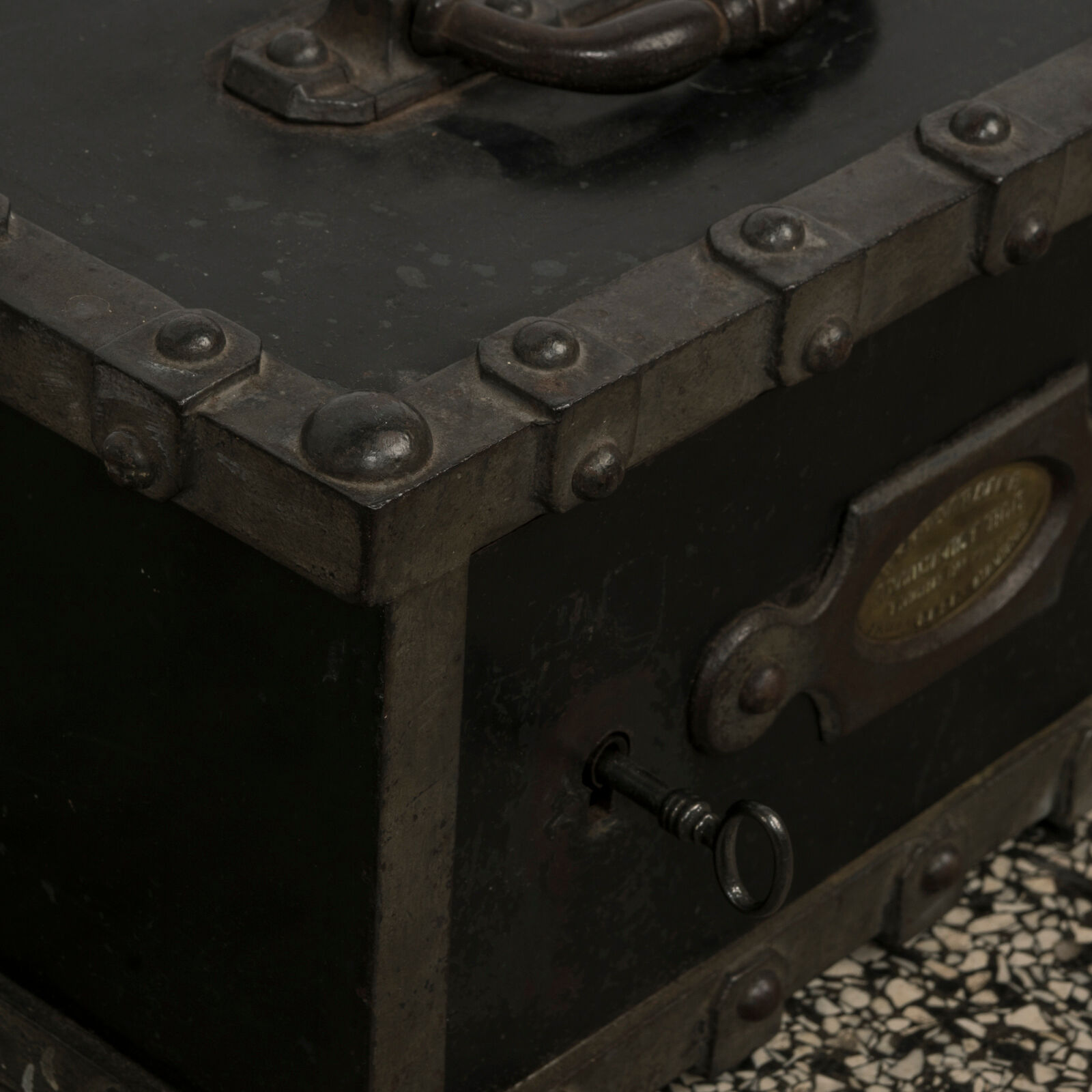 French iron safe