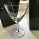 Set of 5 engraved wine glasses star model 50s