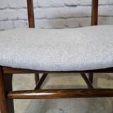Scandinavian dining chairs, set of 4, 1970's