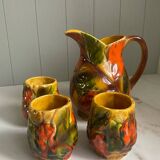 Vintage ceramic cider service