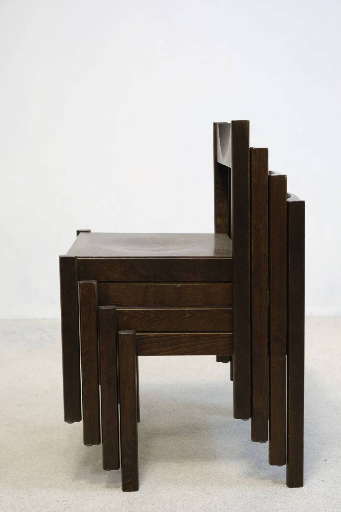 Set de 4 chaises Santo par Edlef Bandixen pour Dietiker 1960s
