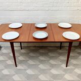 Teak extending dining table by A.H Mcintosh