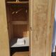 Parisian wardrobe in raw wood
