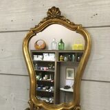 Mirror gilded baroque style