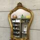 Miroir style baroque doré