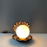 Vintage shell lamp ARO Leuchten, 80