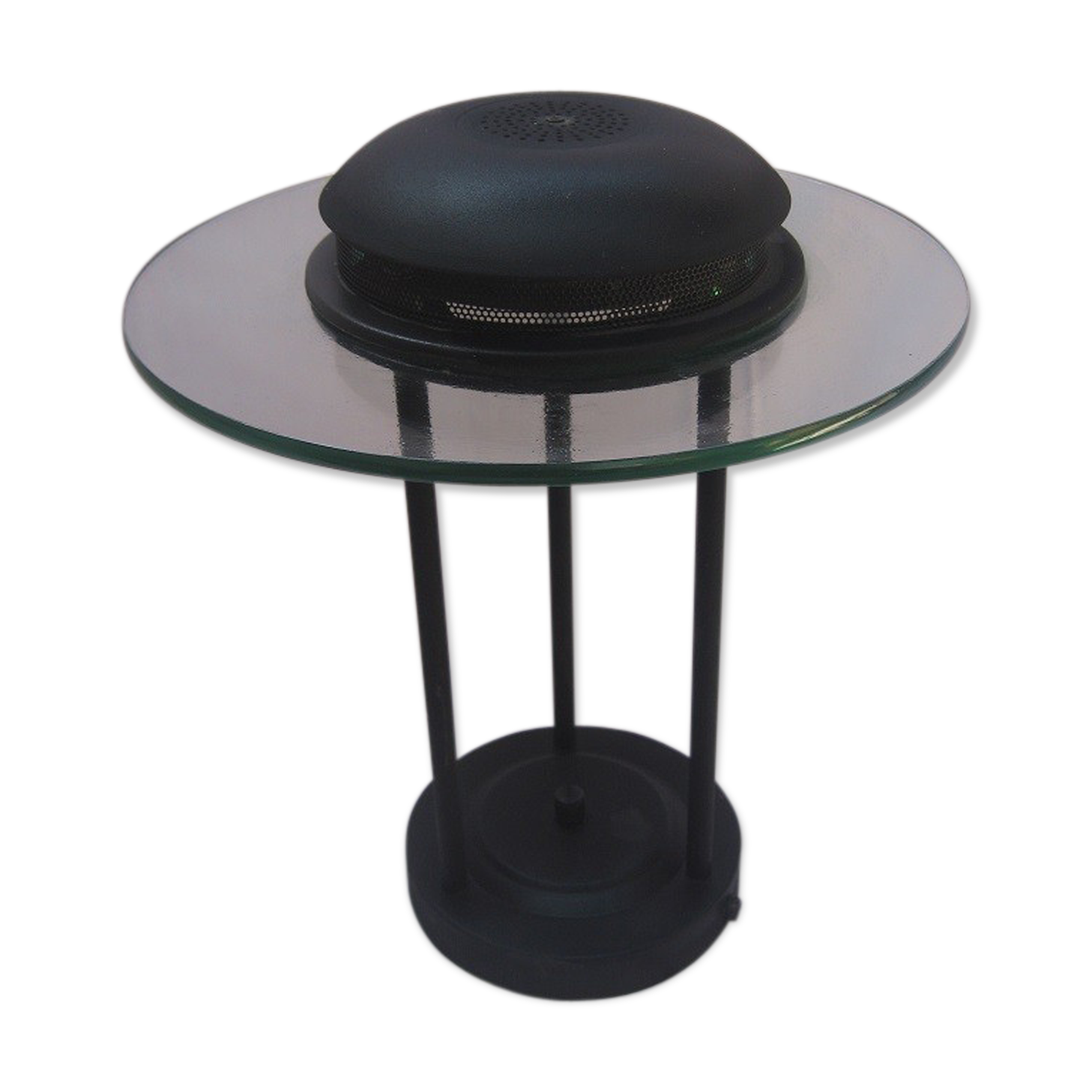 Lamp metal and glass of Robert Sonneman