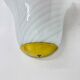 Set of 2 J.T. Kalmar swirl Murano glass wall lamp sconces, 1970s