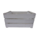 Wooden, solid for white painted storage box