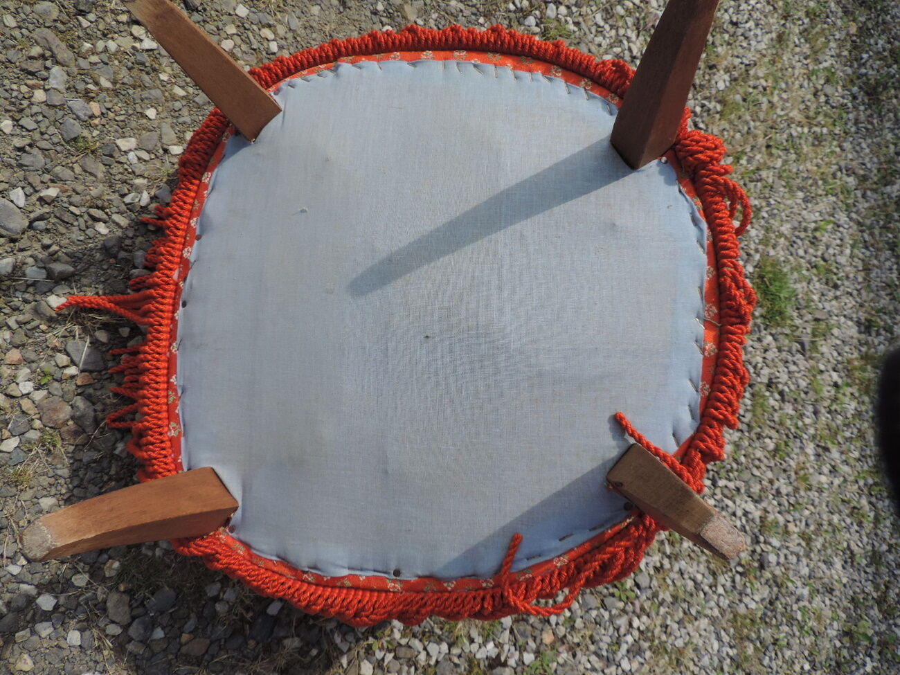 Vintage toad armchair