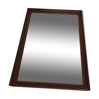 Vintage mirror in antique wood frame  36, 5 X 26, 5 cm