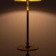Deknudt Onyx Floor lamp with side Table 1970s Belgium