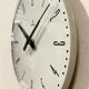 Grey Industrial Factory Wall Clock from Siemens, 1970s