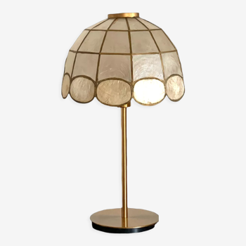 Lamp with mother-of-pearl set bicolor