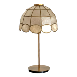 Lamp with mother-of-pearl set bicolor