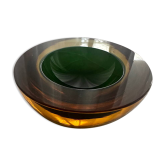 Pocket Vase Flavio Poli Murano Glass Vintage 1970