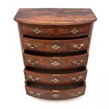 Antique chest of drawers from the turn of the 19th and 20th centuries, Northern Europe.