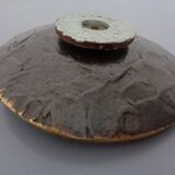 Brutalist Bronze Candleholder, 1960s