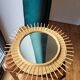 Rattan sun mirror