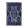 Hand-Knotted Vintage Turkish 1980s 183 cm x 279 cm Blue Rug