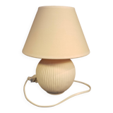 White bedside lamp