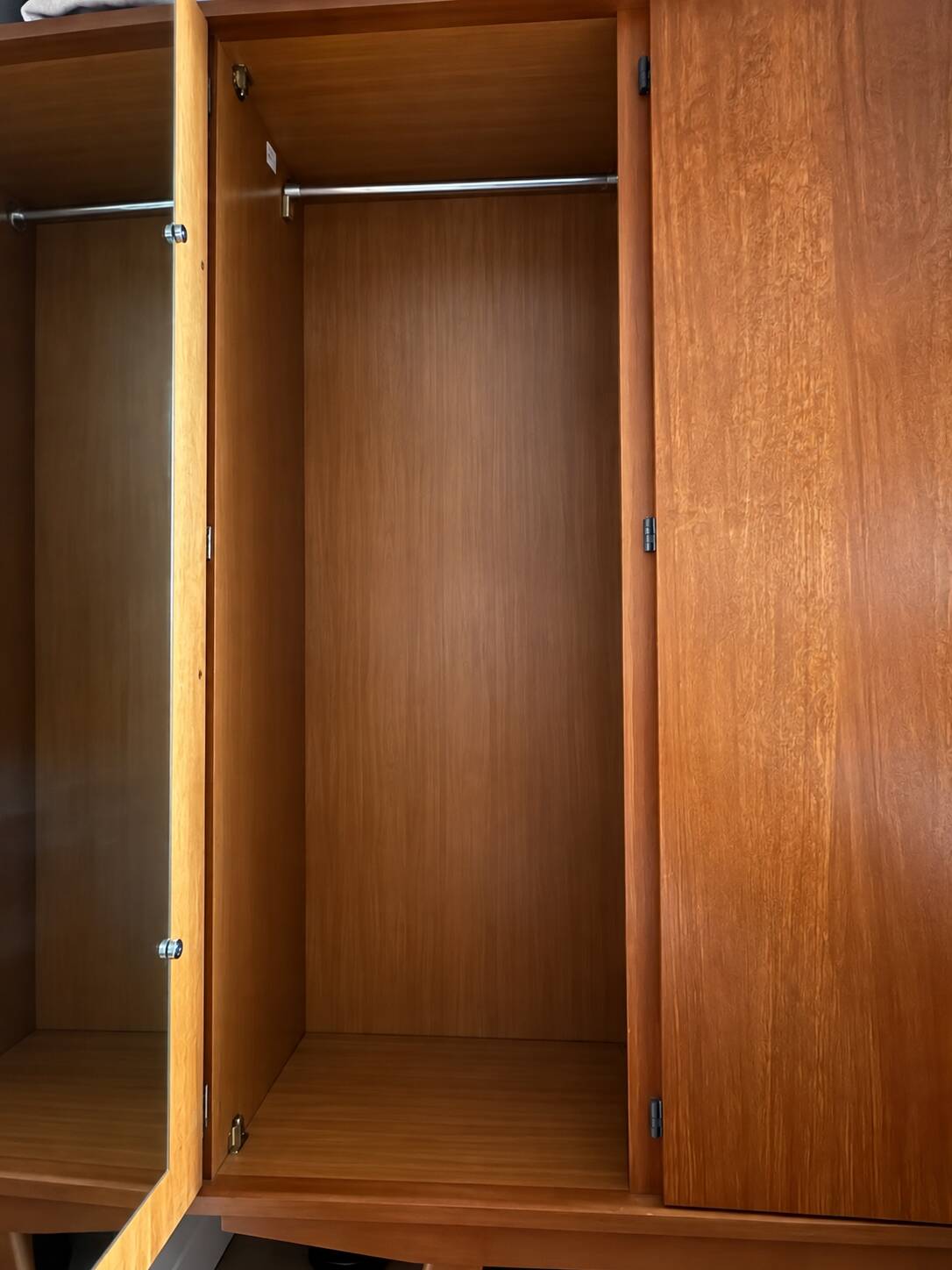 Large oak wardrobe