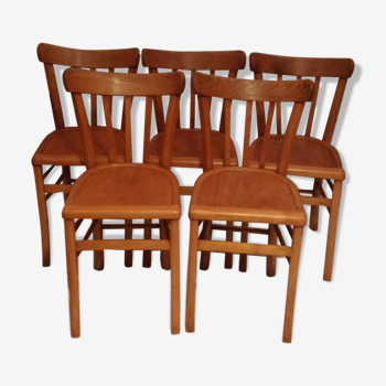 Cinq chaises bistrot Luterma